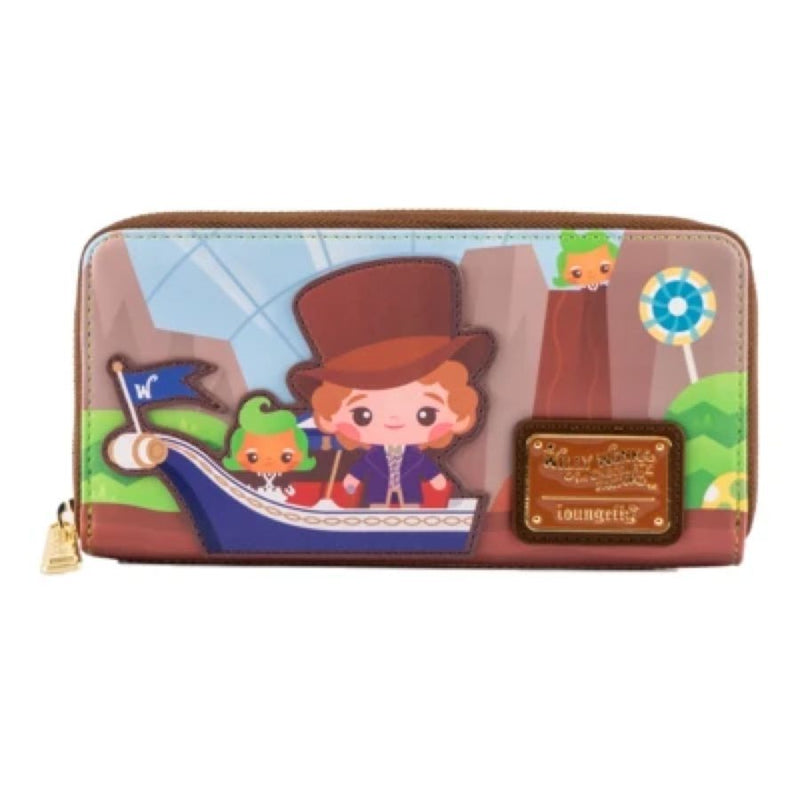 CHARLIE AND THE CHOCOLATE FACTORY - 50TH ANNIVERSARY ZIP AROUND WALLET