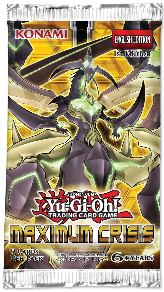 Yu Gi Oh Maximum Crisis Booster (Single)