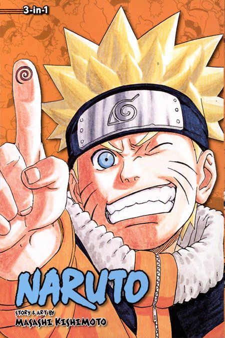 Naruto (3-in-1 Edition) - Vol. 8