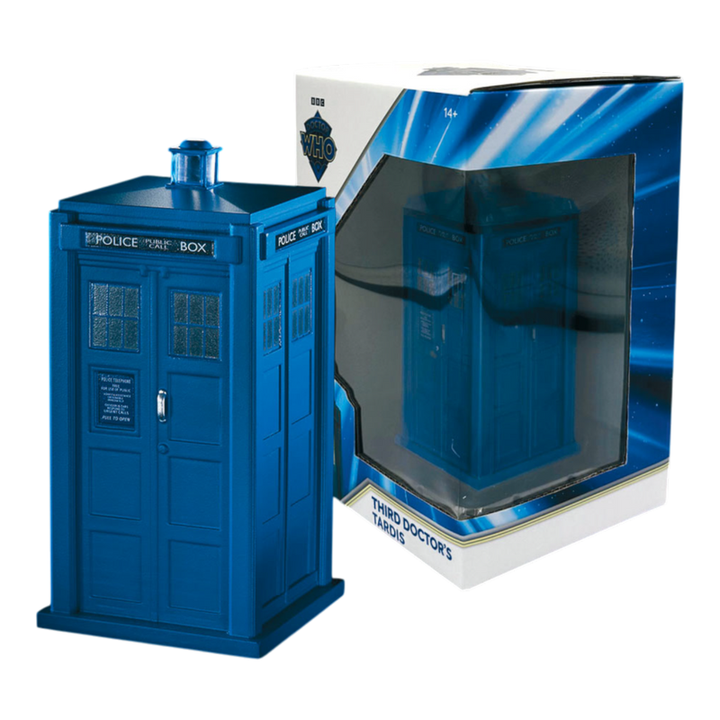 Dr Who - The Third Doctors TARDIS 1:21 Scale Polyresin Replica