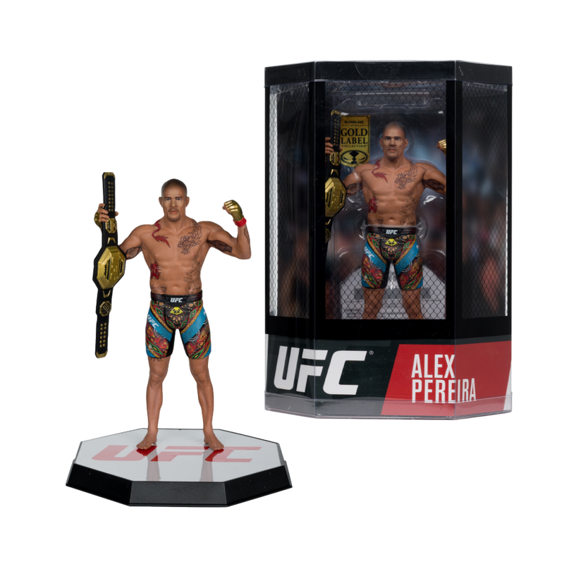 UFC - Alex Pereira Posed Action Figure