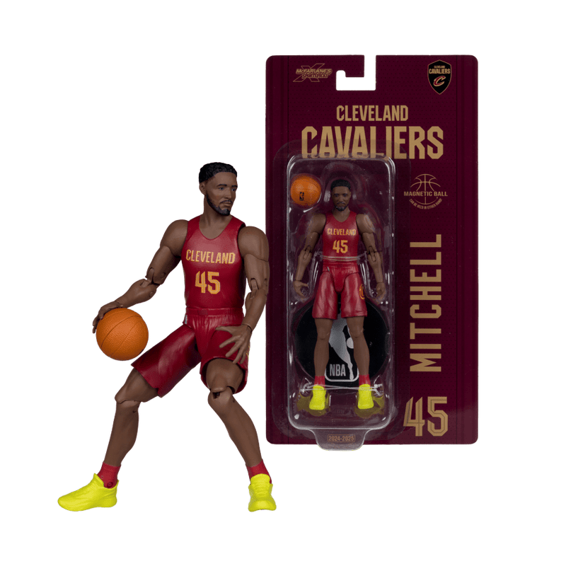 NBA - Donovan Mitchell (Cleveland Cavaliers) 6 Inch Articulated Figure