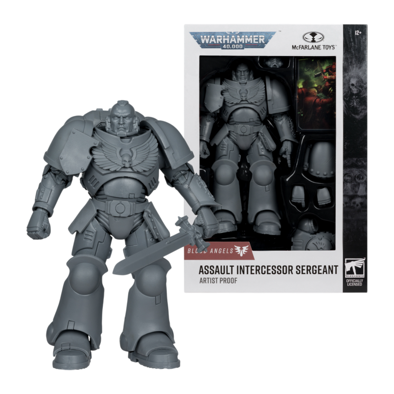 Warhammer 40,000 - Blood Angel Assault Intercessor Sergeant (Artist Proof) 7 Inch Action Figure