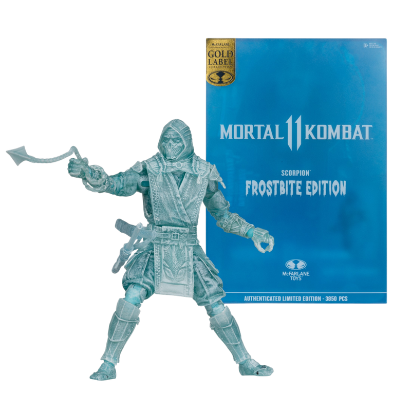 Mortal Kombat - Scorpion (MK 11) Frostbite Gold Label 7 Inch Action Figure