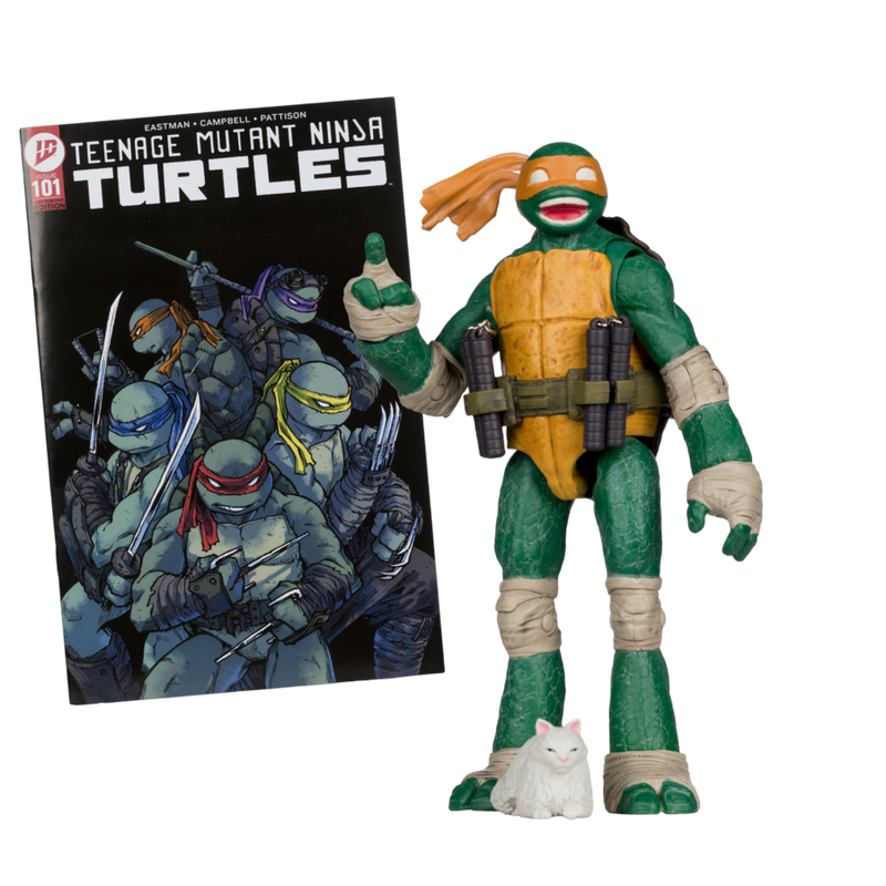 Teenage Mutant Ninja Turtles - Michelangelo Page Punchers  5 Inch Figure with Comic