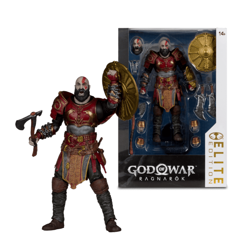 God Of War: Ragnarok – Kratos with Ares Armor Elite Edition 7″ Figure