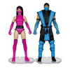 Mortal Kombat - Sub-Zero vs Milena Klassics 7 Inch Action Figure 2 Pack