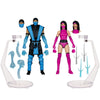 Mortal Kombat - Sub-Zero vs Milena Klassics 7 Inch Action Figure 2 Pack