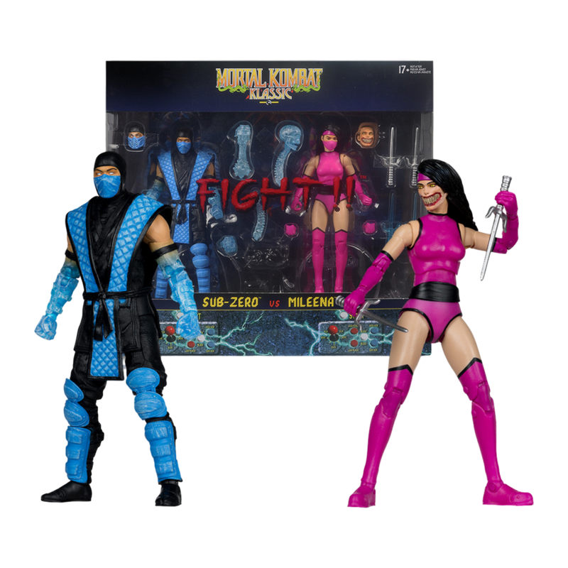 Mortal Kombat - Sub-Zero vs Milena Klassics 7 Inch Action Figure 2 Pack