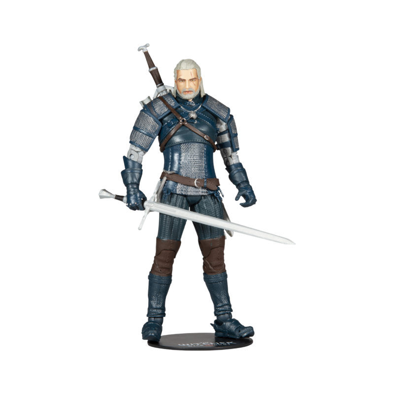 The Witcher 3: Wild Hunt - Geralt of Rivia Viper Armour (Teal-Dye) 7 Inch Scale Action Figure