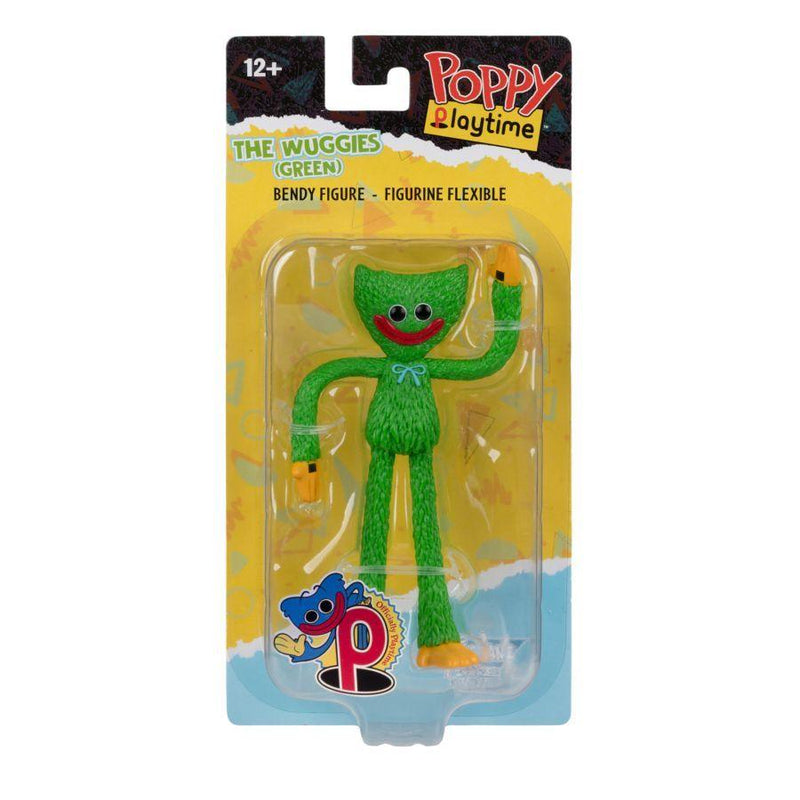 Poppy Playtime – Huggy Wuggy (Green) 4.5″ Bendable Figure