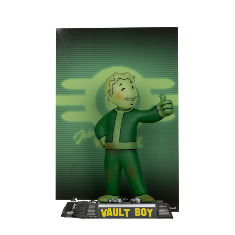 Fallout - Vault Boy (Glow) Movie Maniacs 6 Inch Gold Label Figure