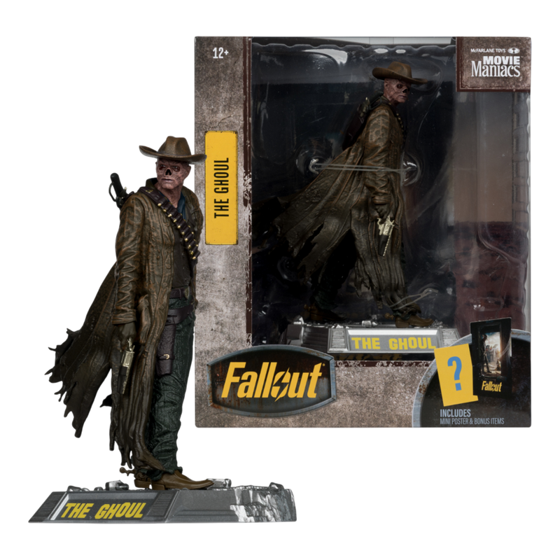 Fallout (TV) - Movie Maniacs (Season 2) The Ghoul 6 Inch Posed Figure