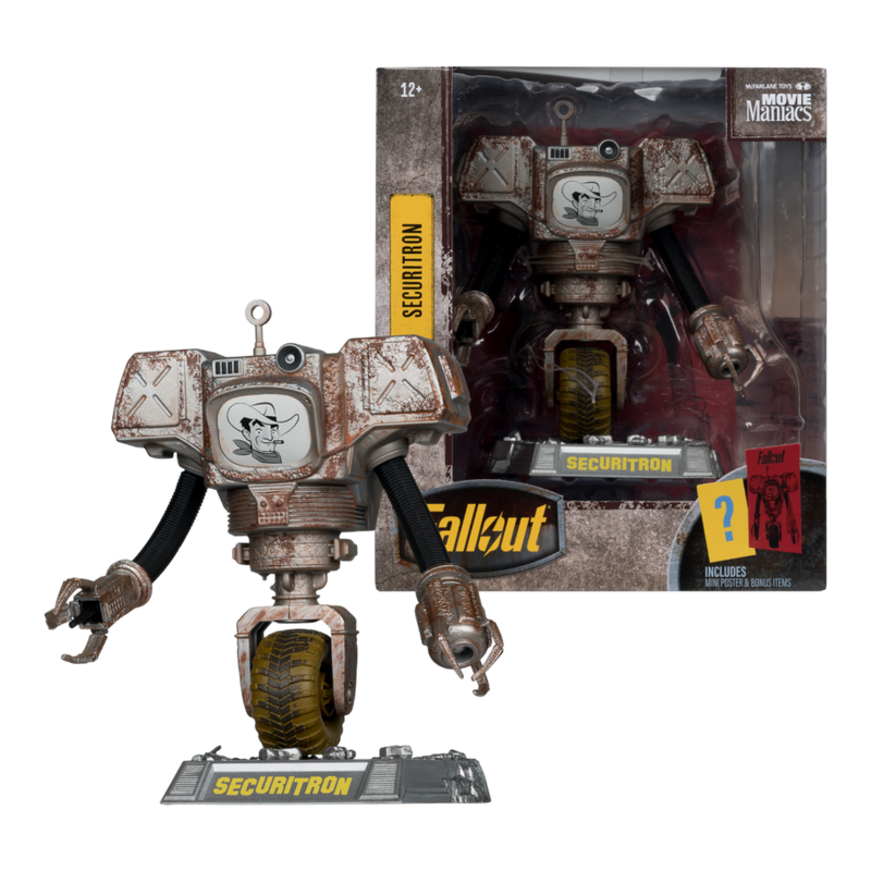 Fallout (TV) - Movie Maniacs (Season 2) Securitron 6 Inch Posed Figure