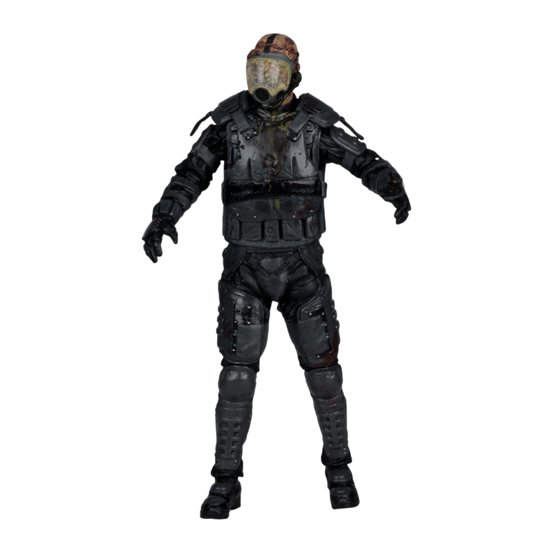 The Walking Dead - Gas Mask Zombie (Season 4) 5 Inch Action Figure