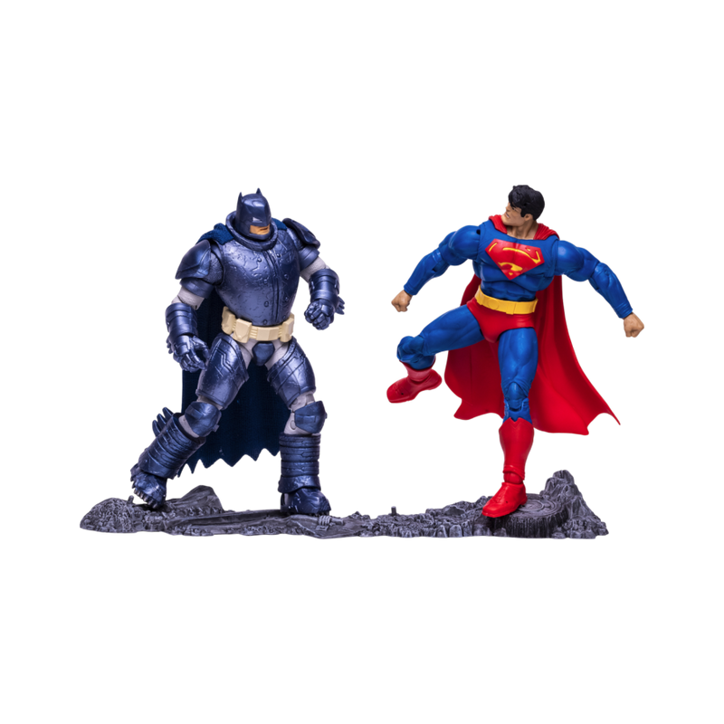 Batman: The Dark Knight Returns - Superman vs Batman 7 Inch Fig 2 Pack