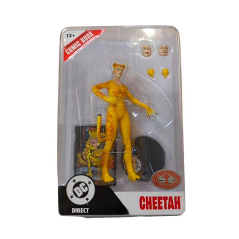 DC Direct - Cheetah (Crisis On Infinite Earths) 7 Inch Figure With Comic (Chase)