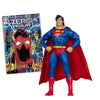 DC Direct - Superman (Zero Hour) 7 Inch Figure With Comic