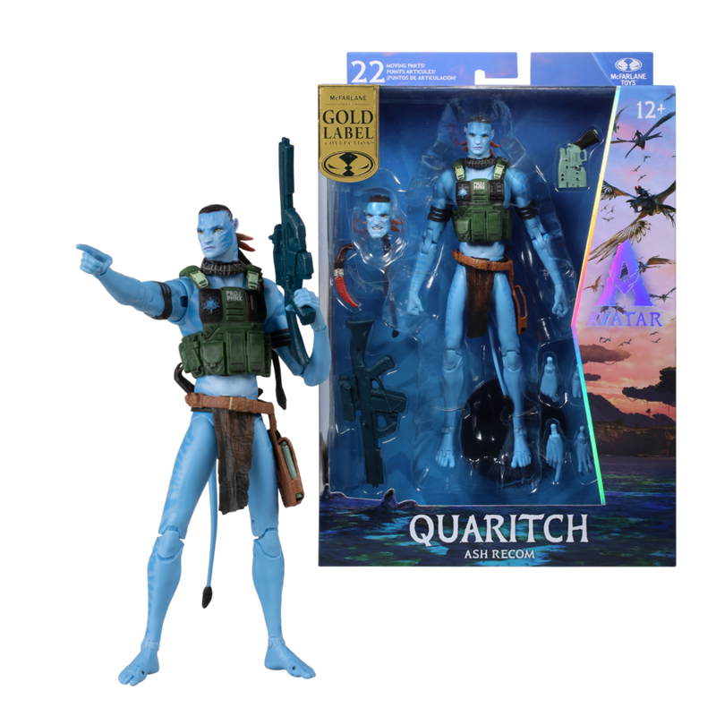 Avatar: Fire and Ash - Recom Quaritch Gold Label 7in Action Figure