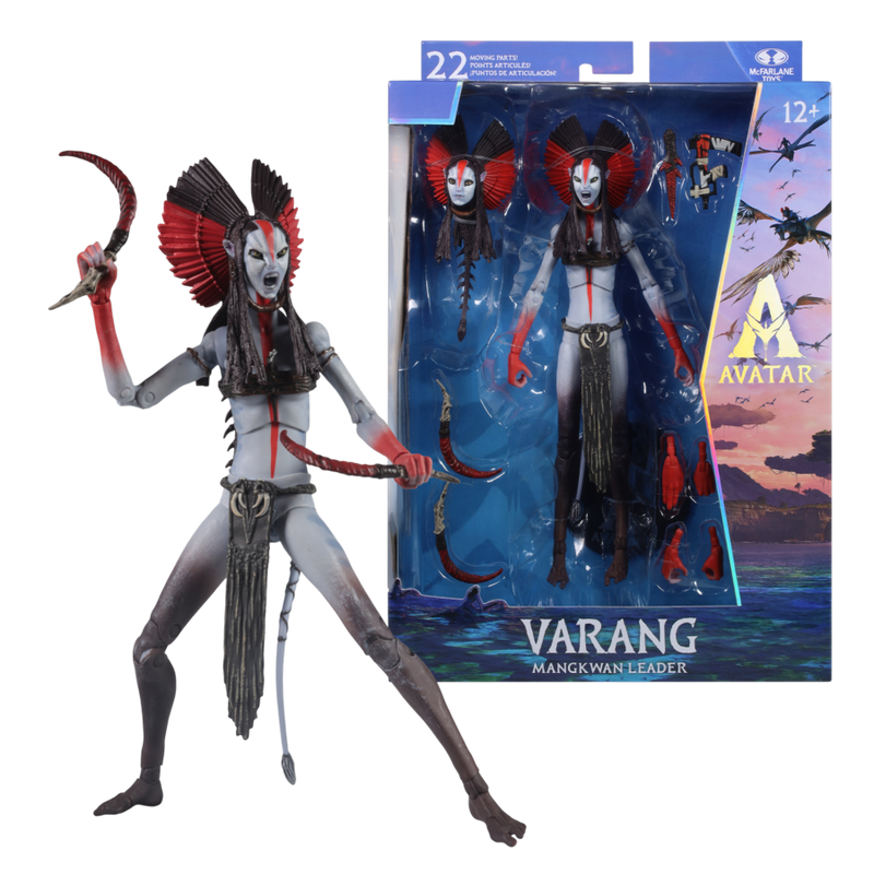 Avatar: Fire and Ash - Varang (Warrior) 7in Action Figure