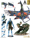 Avatar 2 (2022) - Quaritch & Banshee DLX Gold Label Figure (SDCC)