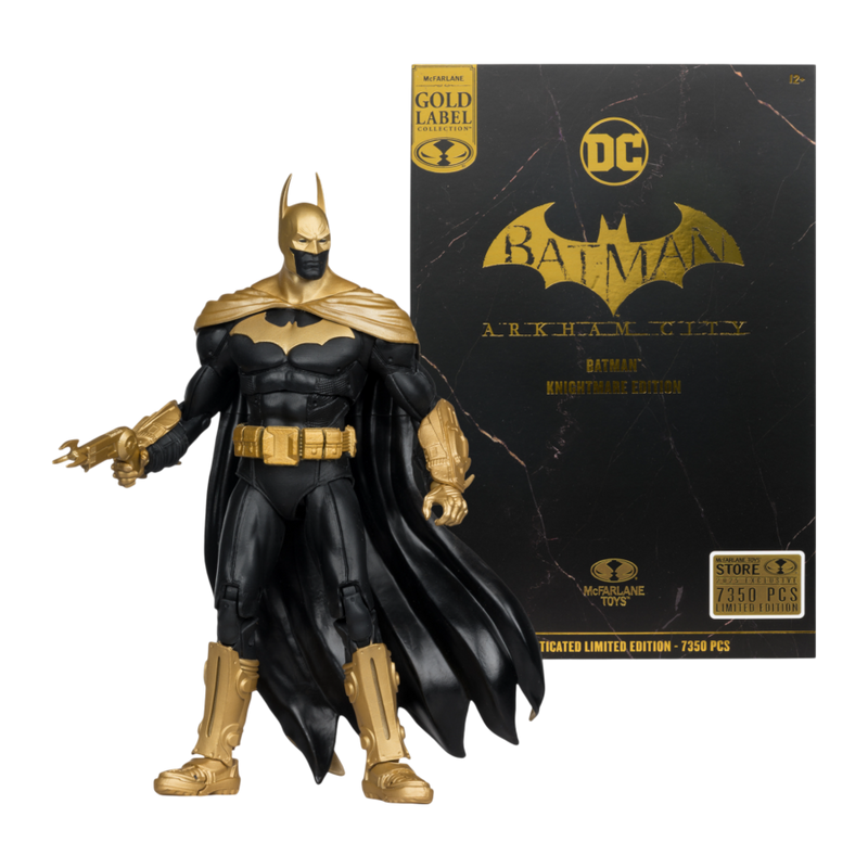 DC Multiverse - Batman (Arkham City)(Knightmare)(Gold Label) 7 Inch Figure