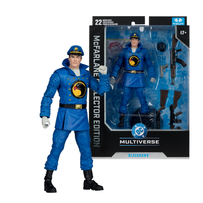 DC Comics - Blackhawk (DC Classic) 7 Inch Action Figure