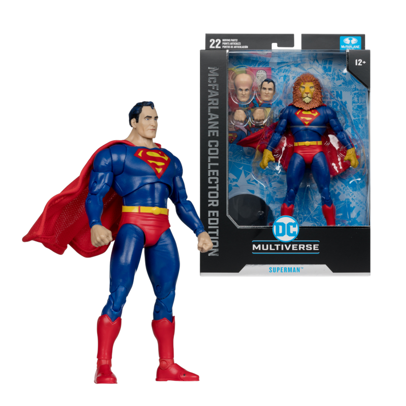 DC Comics - Strange Lives Of Superman #39 Mcfarlane Collector Edition 7 Inch Figure