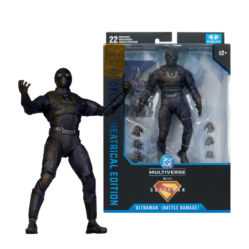 Superman (2025) - Ultraman (Battle Damage) Gold Label 7 Inch Deluxe Figure