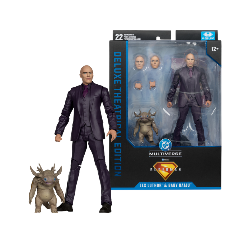 Superman (2025) - Lex Luthor & Baby Kaiju 7 Inch Deluxe Figure