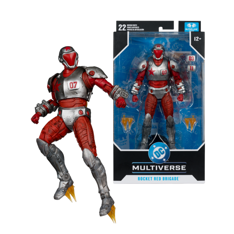 DC Multiverse - Rocket Red (Justice League: Generation Lost) 7 Inch Action Figure