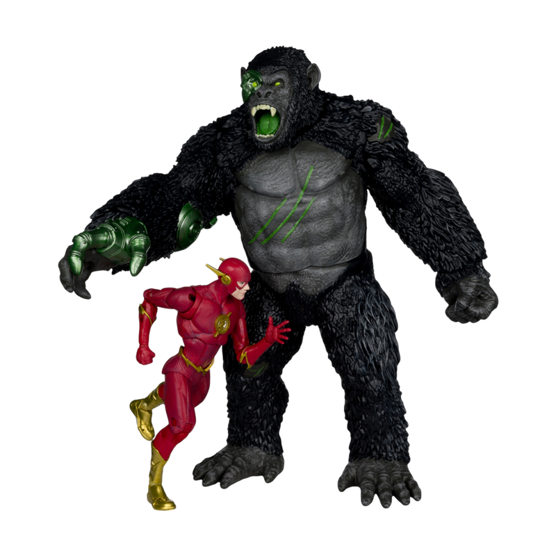 DC Comics - The Flash Vs Titano 7 inch Megafig 2 Pack