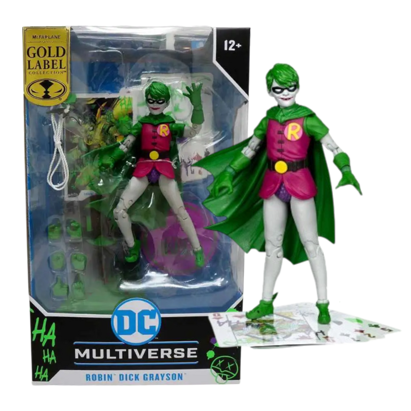 DC Comics - Robin Jokerized Gold Label 7 Inch Figure