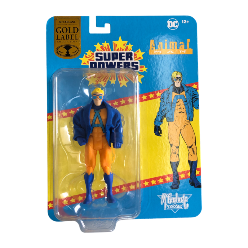 DC Comics - Animal Man Gold Label Super Powers 5 Inch Figure