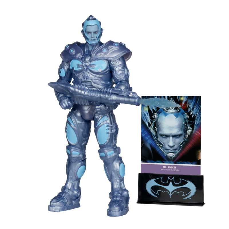 Batman & Robin - Mr. Freeze Black Light Gold Label 7 Inch Figure
