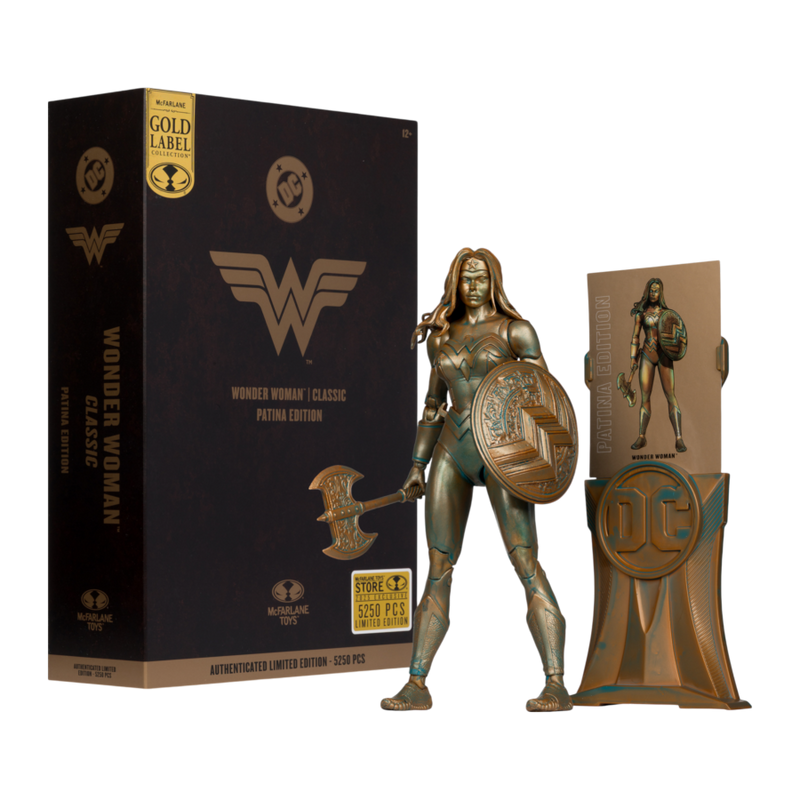 DC Multiverse - Wonder Woman (Classic) (Patina)(Gold Label) 7 Inch Figure