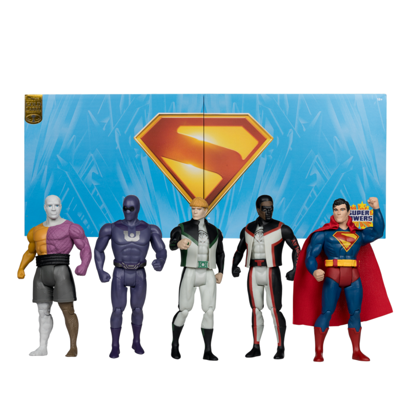 Superman (2025) - Gold Label Super Powers Figure Set 5 Pack