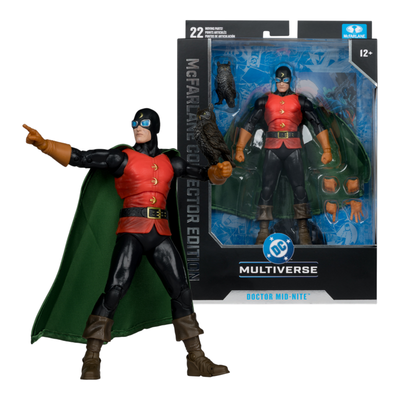 DC Comics - #48 Doctor Midnite 7 Inch Collector Edition Figure