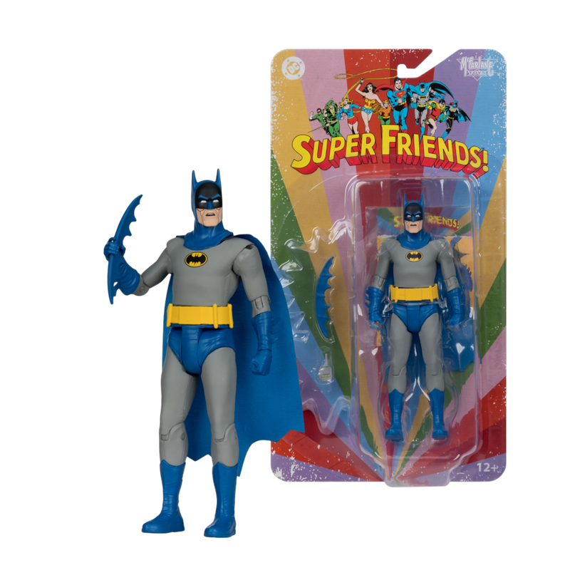 DC Comics - Bizarro Batman 6 Inch Retro Retro Super Friends Figure