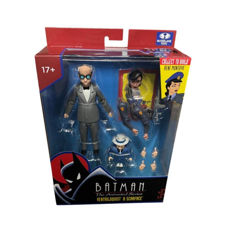Batman: The Animated Series – Ventriloquist & Scarface Build-a-Figure 6″ Figure