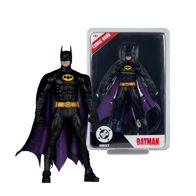 DC Direct - Batman (1989) 7 Inch Figure with Comic