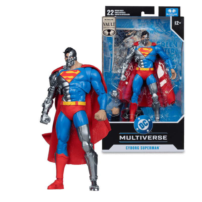 DC Multiverse – Cyborg Superman (Mcfarlane Vault) 7″ Action Figure