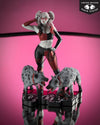 DC Comics - Harley Quinn (Red, White & Black) Resin Statue