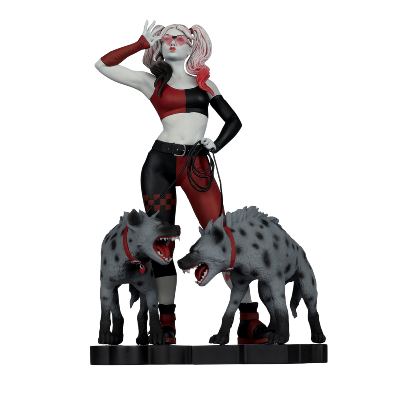 DC Comics - Harley Quinn (Red, White & Black) Resin Statue
