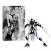 Spawn - The Deviant (Rat City) Black & White Spawn Rat City #1 Uncolored 7 Inch Figure with Comic