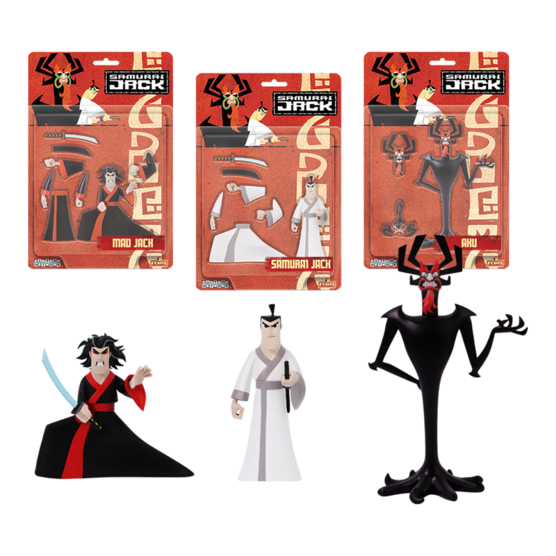 Samurai Jack - 5 Points Figure Assorted (Single)