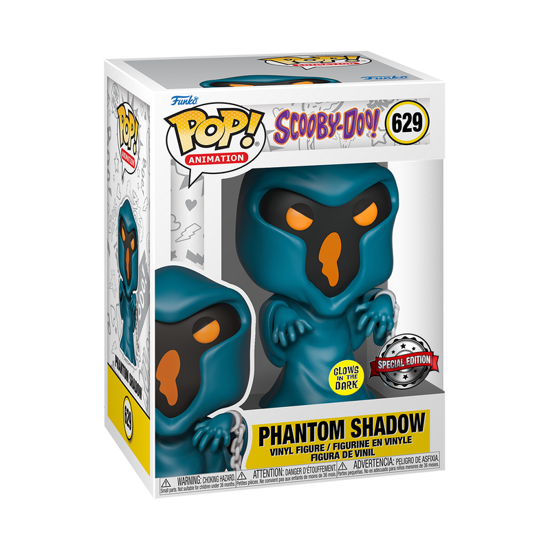 Scooby Doo - Phantom Shadow Glow (US Exclusive) Pop! Vinyl Figure