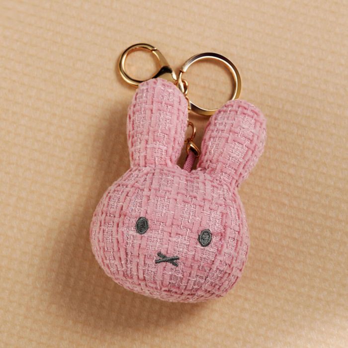 Miffy: Plush Keychain - Pink