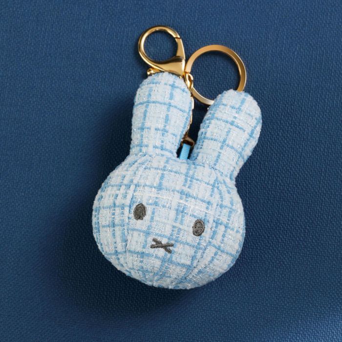 Miffy: Plush Keychain - Blue