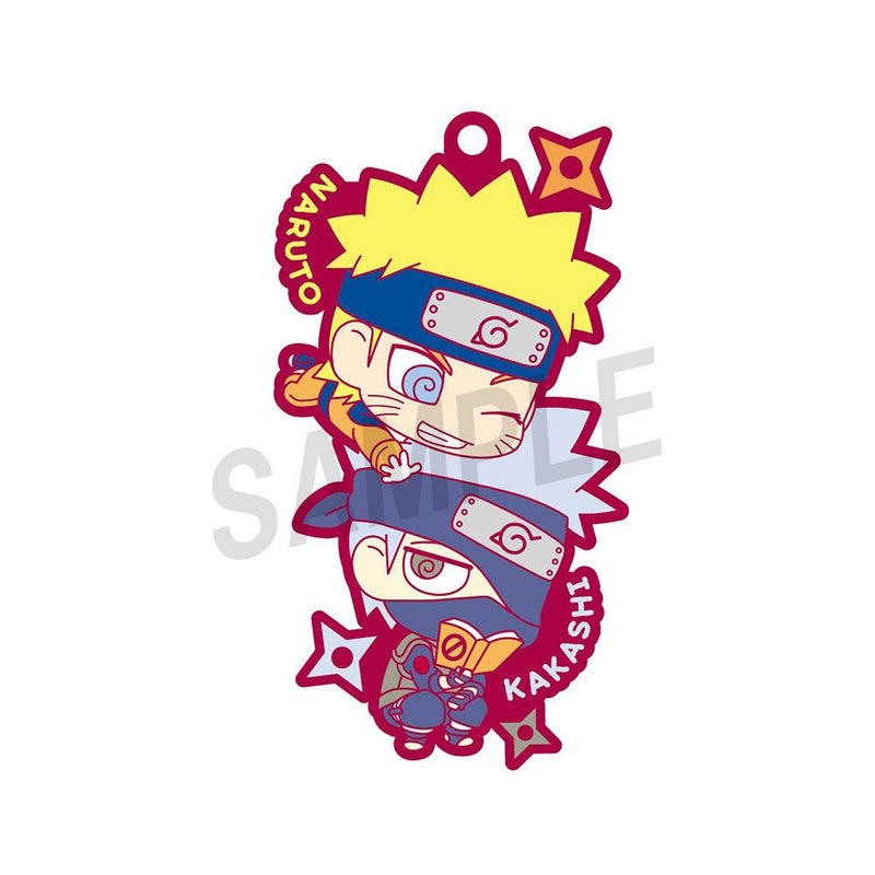 Naruto - Another Two-Man Cell! Rubber Mascot Buddycolle Keychain (Single)